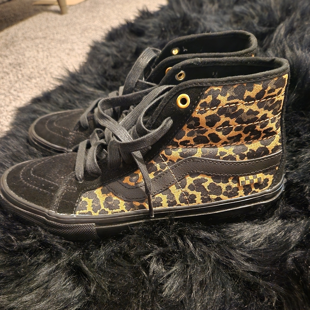 Vans Cher Strauberry x Skate SK8-HI Decon 'Cheetah'